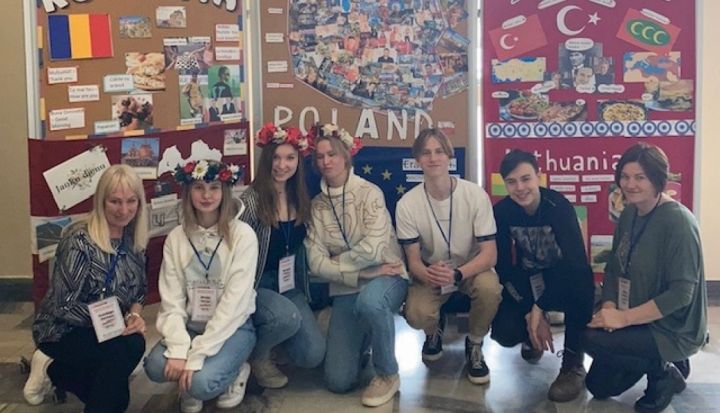 Ogres Valsts ģimnāzijas skolēnu pieredze Erasmus+ projektā Polijā