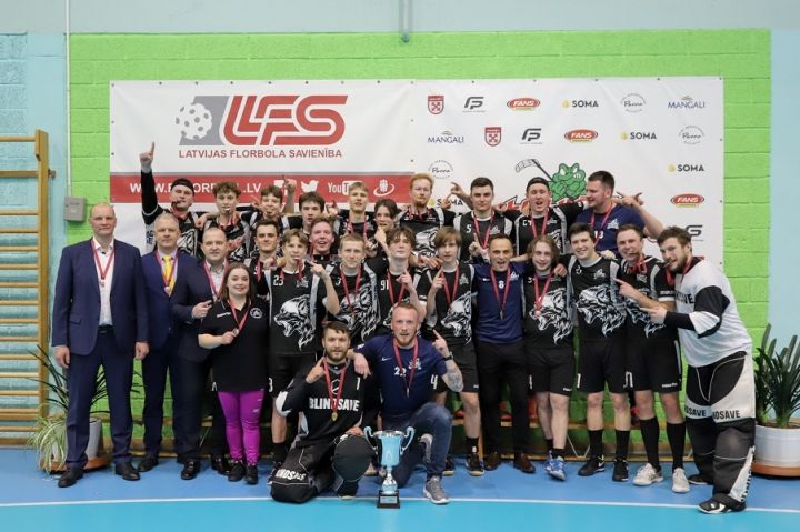 OGRES VILKI – Latvijas čempioni florbola 1. līgā