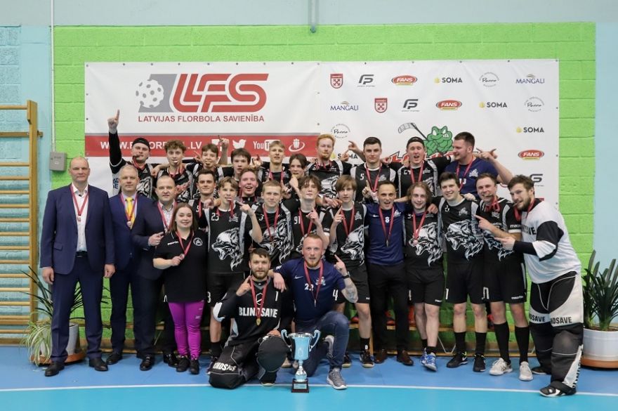 OGRES VILKI – Latvijas čempioni florbola 1. līgā