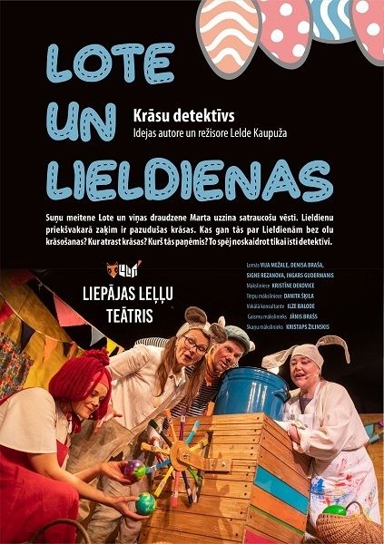 Ogresgala Tautas nams aicina uz  bērnu detektīvu "Lote un Lieldienas"