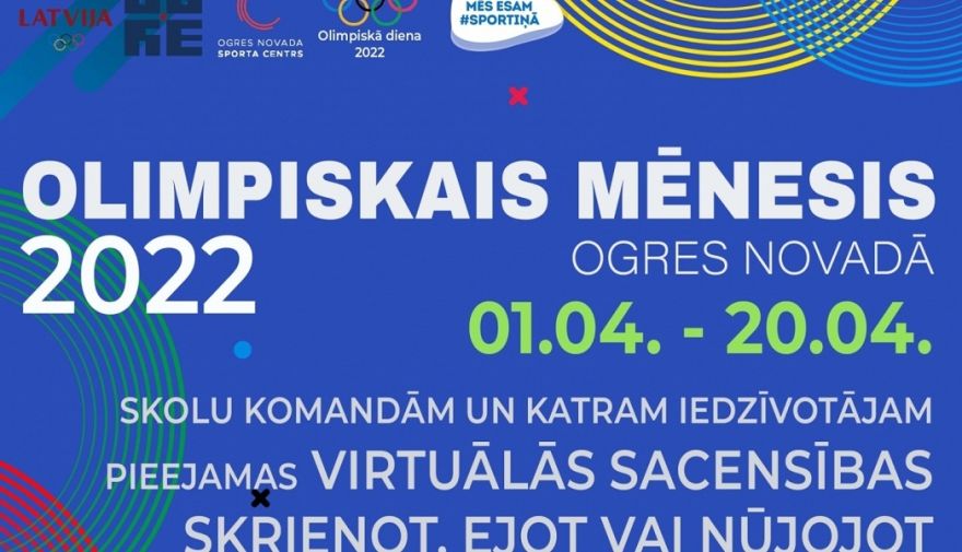 Olimpiskais mēnesis Ogres novadā 2022