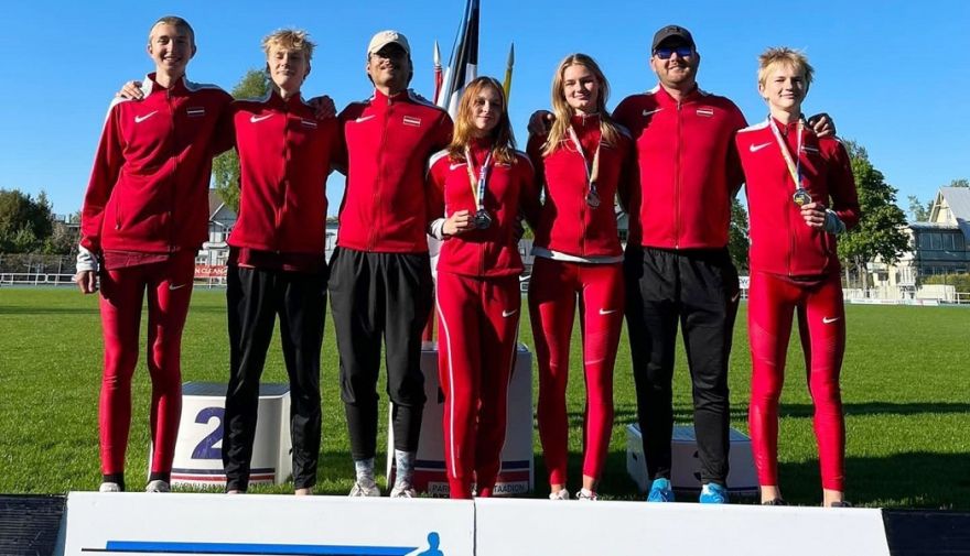 ONSC audzēkņiem lieliski rezultāti Latvijas izlases sastāvā Baltijas čempionātā daudzcīņās