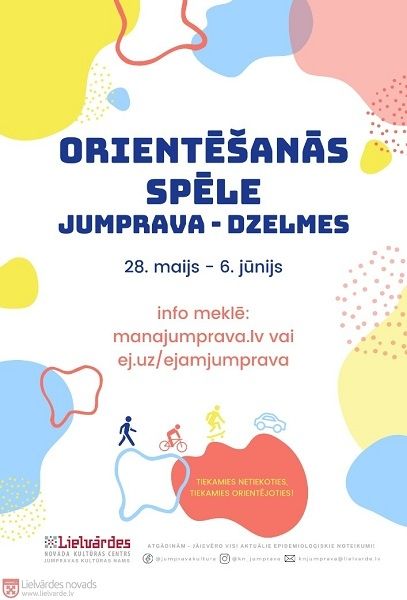 Orientēšanās spēle JUMPRAVA - DZELMES