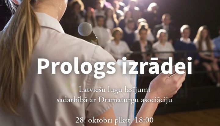 Oriģināllugu lasījumi "Prologs izrādei" Ogrē
