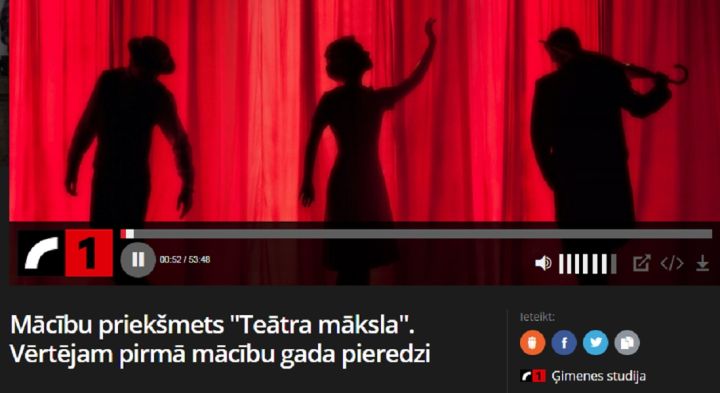 OVĢ skolotājs piedalās LR1 raidījumā "Ģimenes studija"