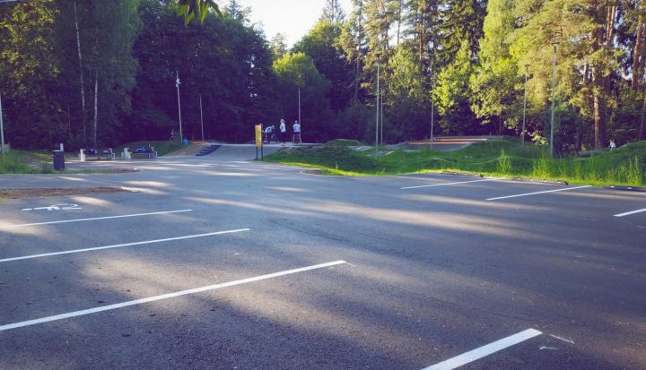 Pabeigti velotrases J. Čakstes prospektā, Ogrē labiekārtošanas darbi