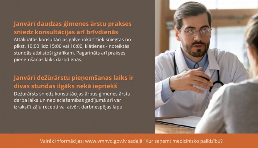 Paplašinātas iespējas saņemt medicīnisko palīdzību pēkšņas saslimšanas gadījumos
