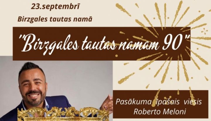 Pasākums "Birzgales Tautas namam 90" un svētku balle