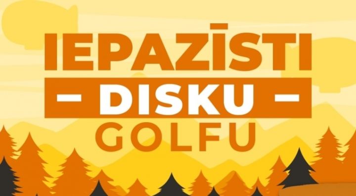 Pasākums "Iepazīsti disku golfu" Ikšķilē