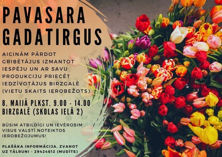 Pavasara gadatirgus Birzgalē