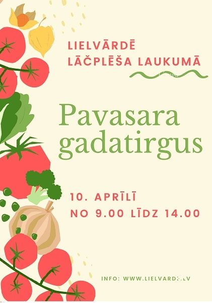 Pavasara gadatirgus Lielvārdē