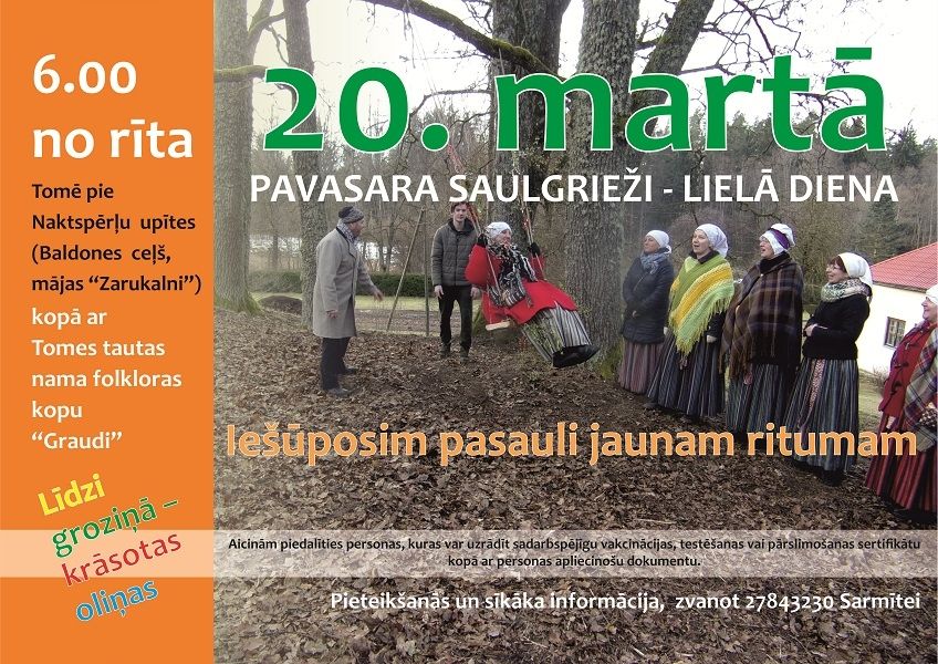 Pavasara saulgrieži – Lielā diena Tomē