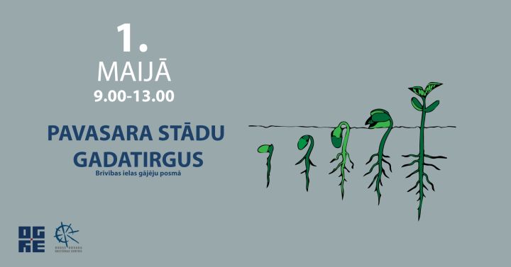 Pavasara stādu gadatirgus Ogrē