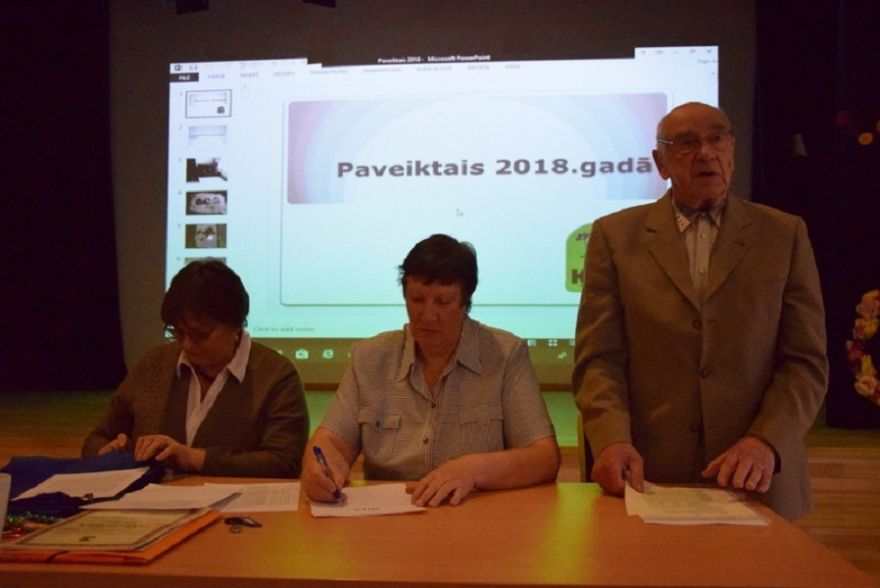 Paziņojums par "Ķeguma novada pensionāru biedrības" biedru sapulci
