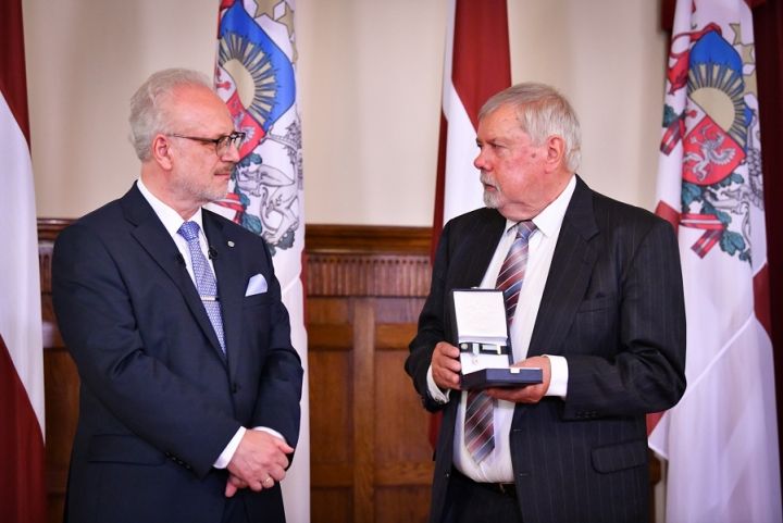 Pieciem mūsu novadniekiem pasniegti valsts augstākie apbalvojumi