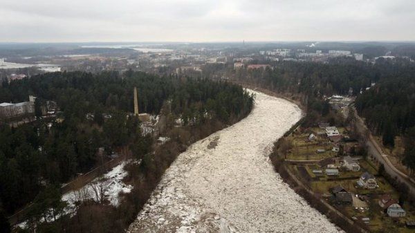 Plūdu risku pavasarī prognozē arī Ogres lejtecē