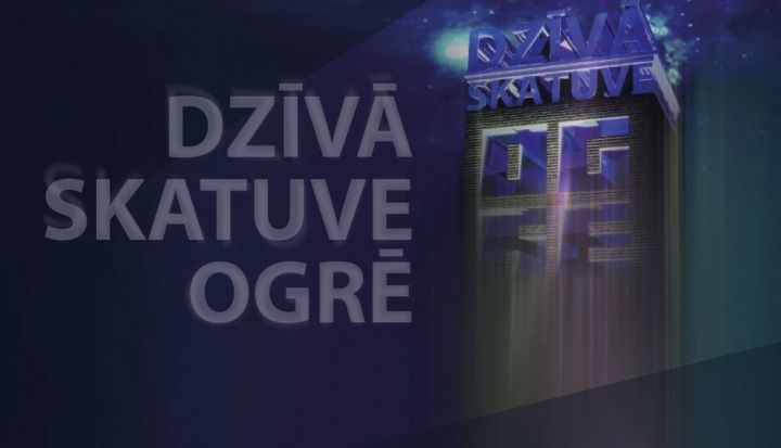 Raidījuma DZĪVĀ SKATUVE OGRĒ filmēšanas Ogres novada Kultūras centrā