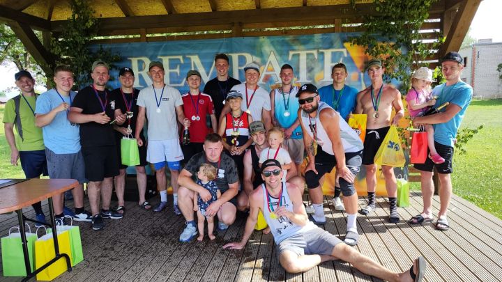 Rembatē norisinājās sporta svētki