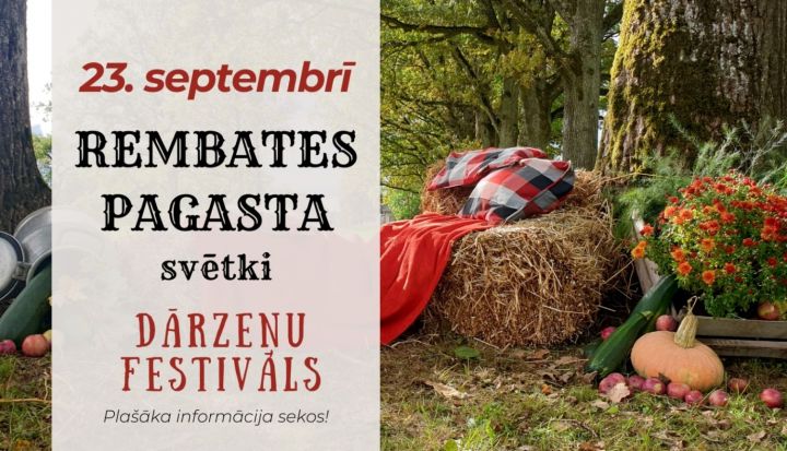 Rembates pagasta svētki un dārzeņu festivāls