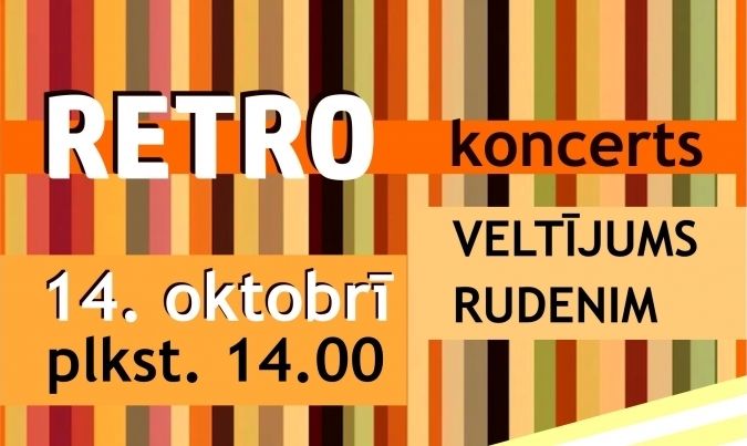 Retro koncerts "Veltījums rudenim" Tomē