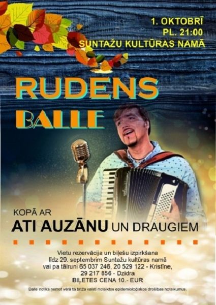 Rudens balle kopā ar Ati Auzānu un draugiem
