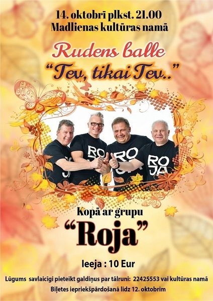 Rudens balle Madlienā