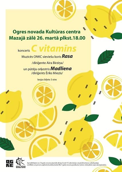 Sagaidīsim kopā pavasari koncertā C vitamīns