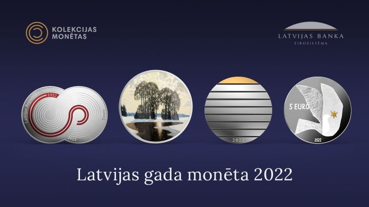 Sākas balsojums par 2022. gada izcilāko kolekcijas monētu