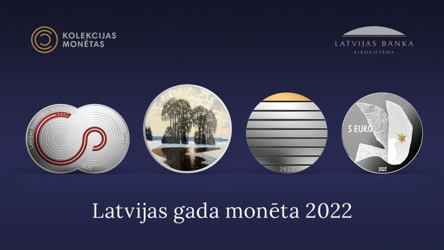 Sākas balsojums par 2022. gada izcilāko kolekcijas monētu
