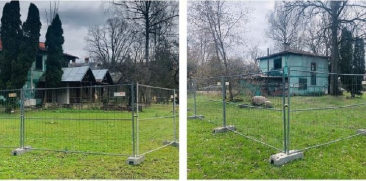 Sākas ēkas Upes prospektā 8A piespiedu nojaukšanas darbi