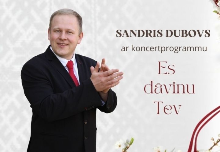 Sandra Dubova koncerts "Es dāvinu Tev" Lēdmanē