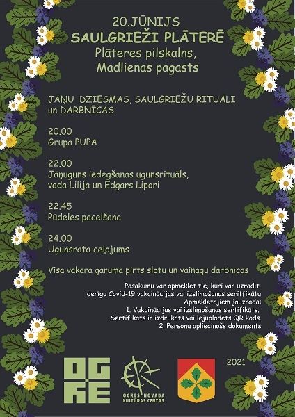 Saulgrieži Plāteres pilskalnā