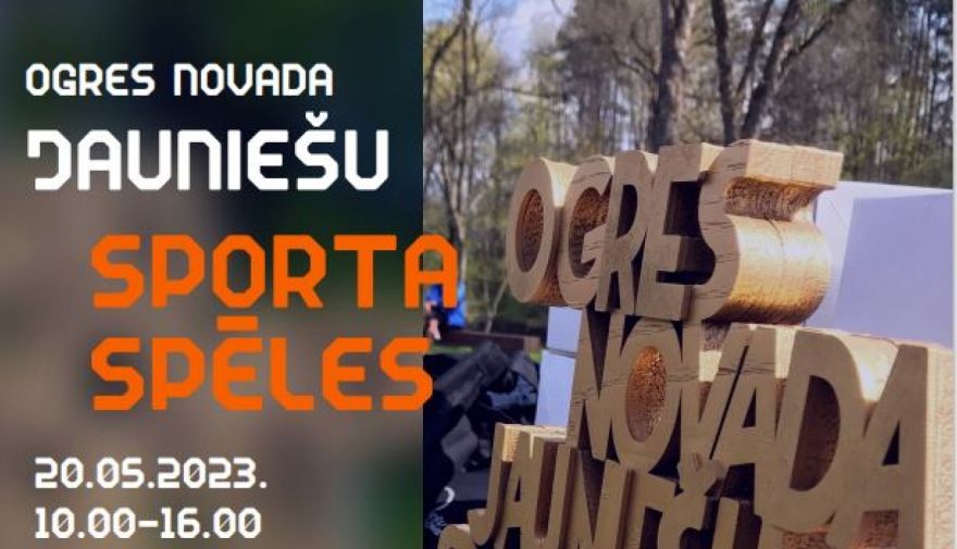 Sestdien, 20.maijā Ogresgalā notiks Ogres novada Jauniešu sporta spēles