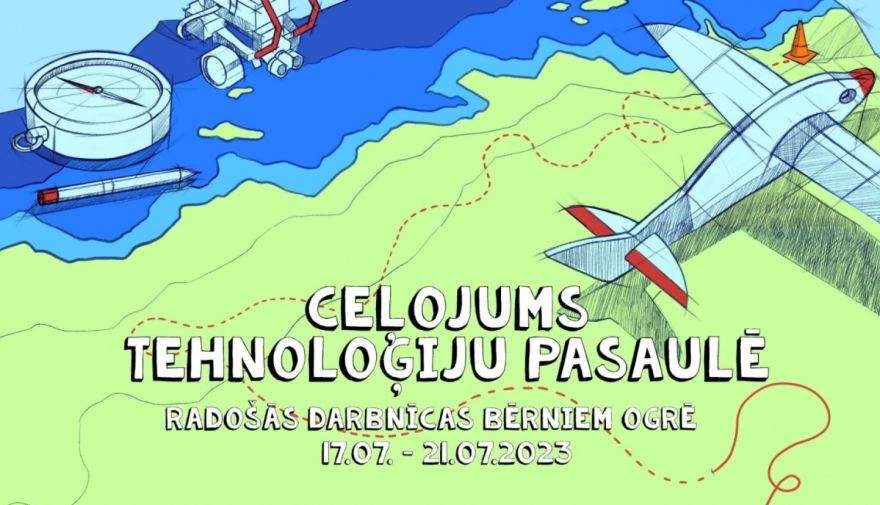Skolēnus aicina pieteikties darbnīcu ciklam "Ceļojums tehnoloģiju pasaulē"