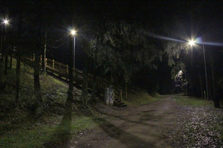 Slēpošanas trasi apgaismos, sākot no 20.oktobra