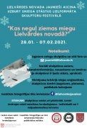Sniega skulptūru festivāls "Kas neguļ ziemas miegu Lielvārdes novadā?"