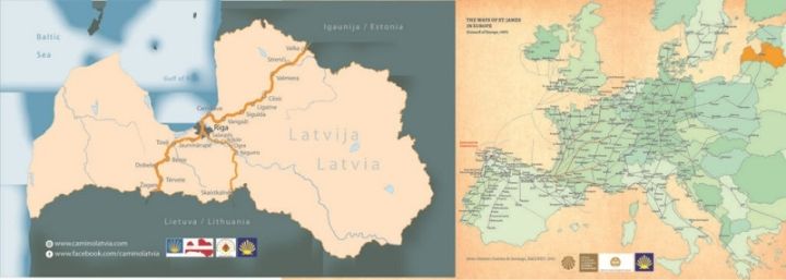 Sv. Jēkaba ceļš ies cauri Ogres novadam