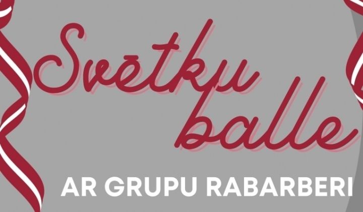 Svētku balle ar grupu "Rabarberi" Tīnūžos
