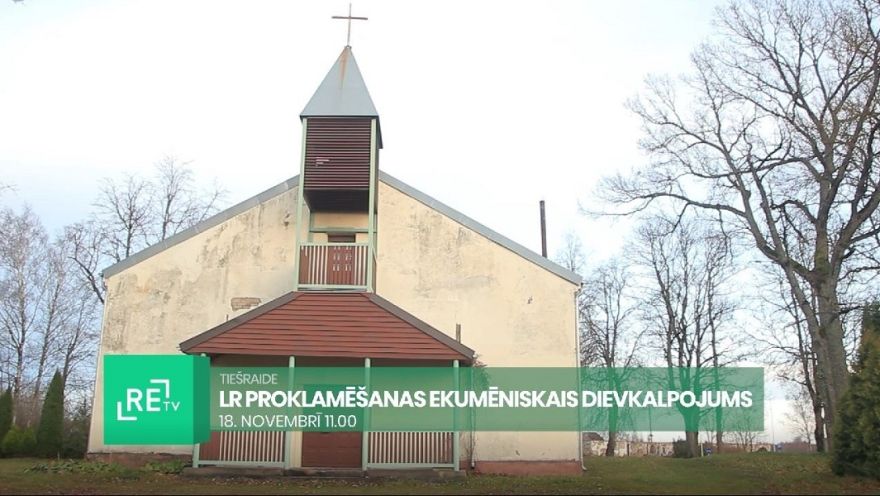 Svētku ekumēniskais dievkalpojums ReTV tiešraidē 18. novembrī