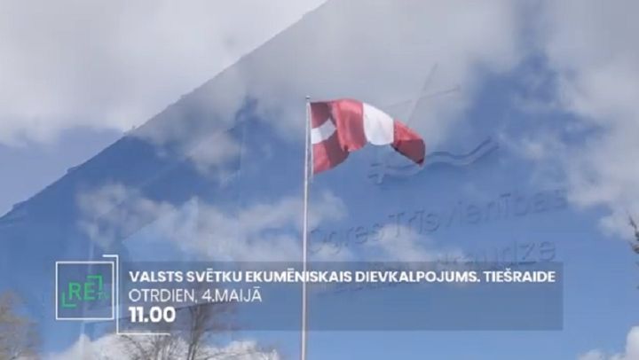 Svētku ekumēniskais dievkalpojums ReTV tiešraidē 4. maijā