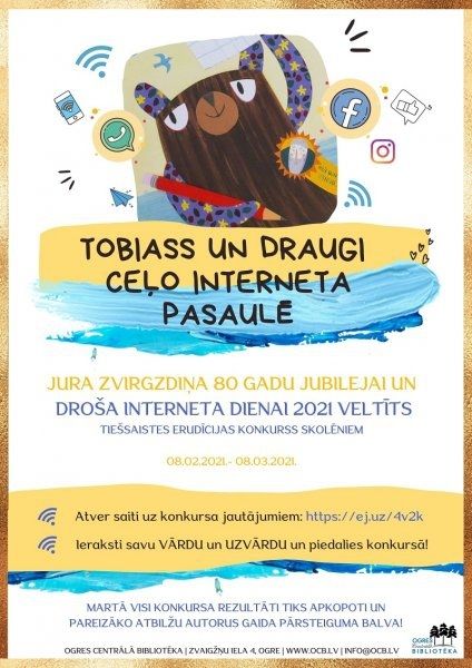 Svinam svētkus, lietojam internetu droši un piedalāmies konkursā