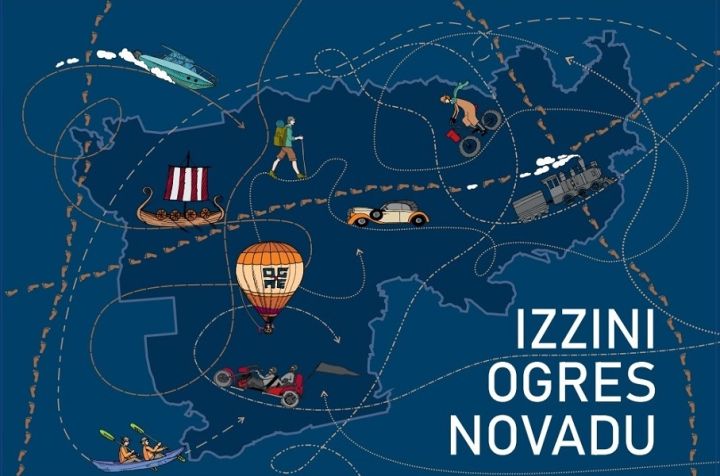 Tapusi jauna galda spēle "Izzini Ogres novadu"