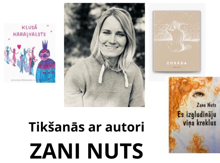 Tikšanās ar autori Zani Nuts Tomē