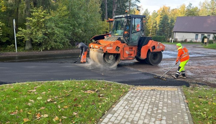 Turpinās būvniecības darbi Ogres novadā