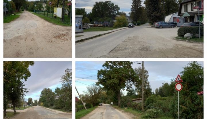 Uzsākta piecu ielu seguma pārbūve Lielvārdē