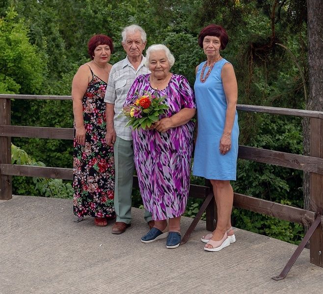 Valentīnas un Pētera Zepu spēks un atbalsts – ģimene