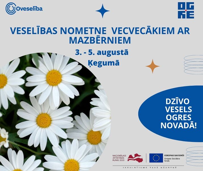 Veselības nometne vecvecākiem ar mazbērniem
