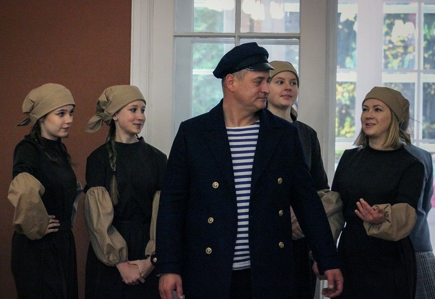 Vēsturiskajā sanatorijā "Ogre" pirmizrāde Ogres teātra izrādei "Sanatorija"