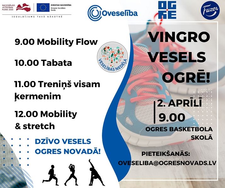 Vingro vesels Ogrē!