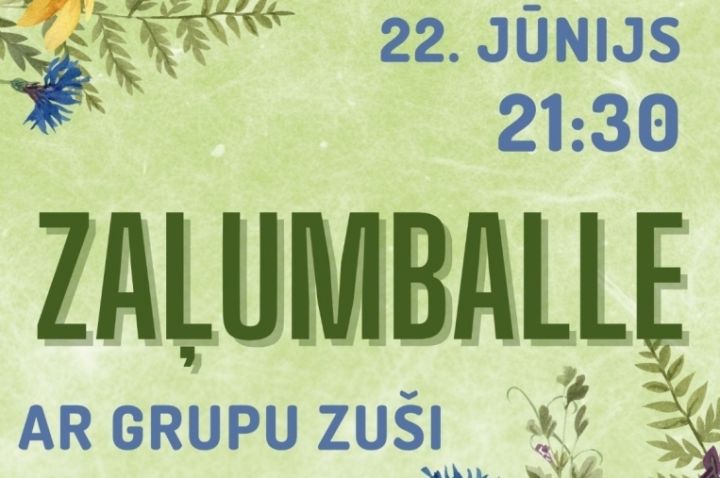 Zaļumballe Ikšķilē